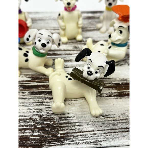 Lot Of‎ 13 101 Dalmatians Disney Plastic Figures Toys Cake Toppers Dogs 90’s - Picture 5 of 12